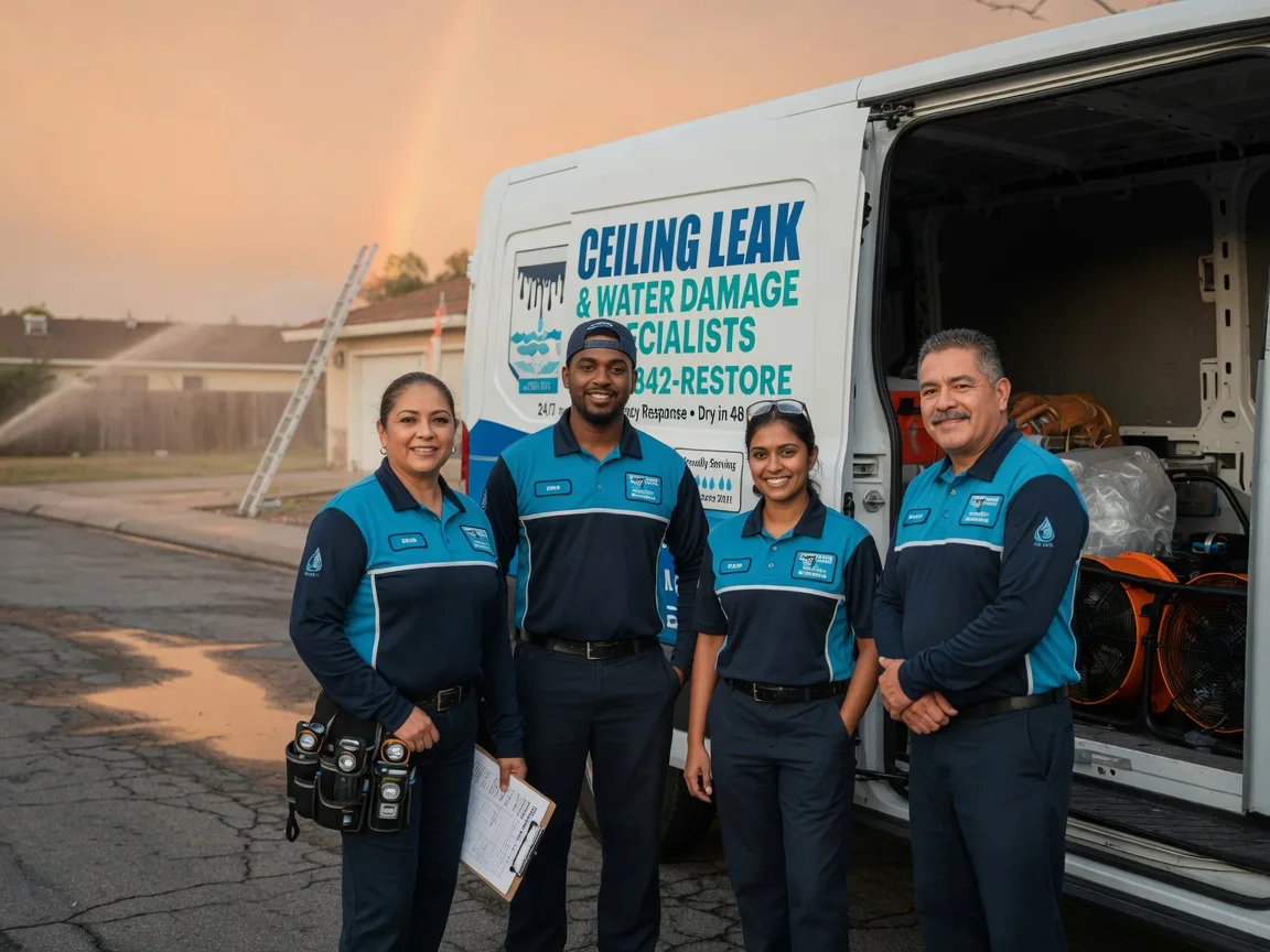 Ceiling Leak Cleanup company in Solen, ND